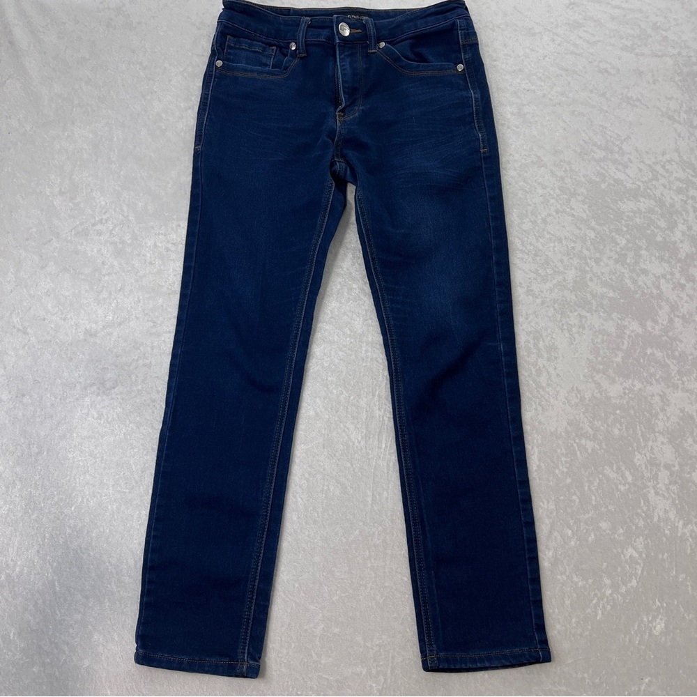 FRIED-DENIM Mens Jeans Size 30x30 Slim Stretch Skinny Dark Blue Denim